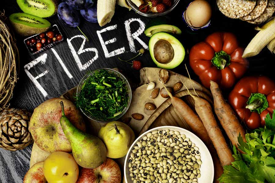 Lower cholesterol with fiber-rich foods